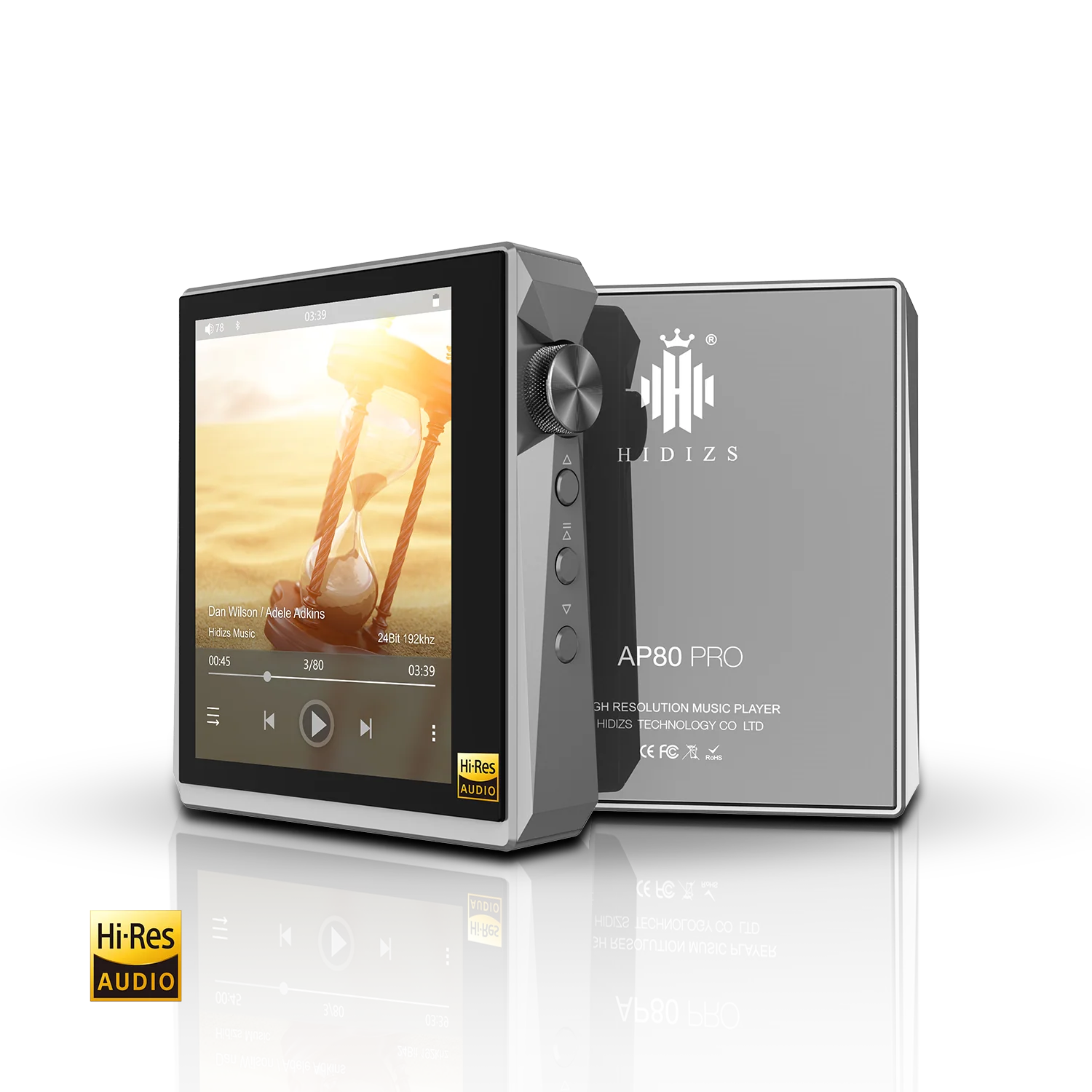 HIDIZS AP80 PRO Portable LDAC Lossless MQA Music Player - Image 3