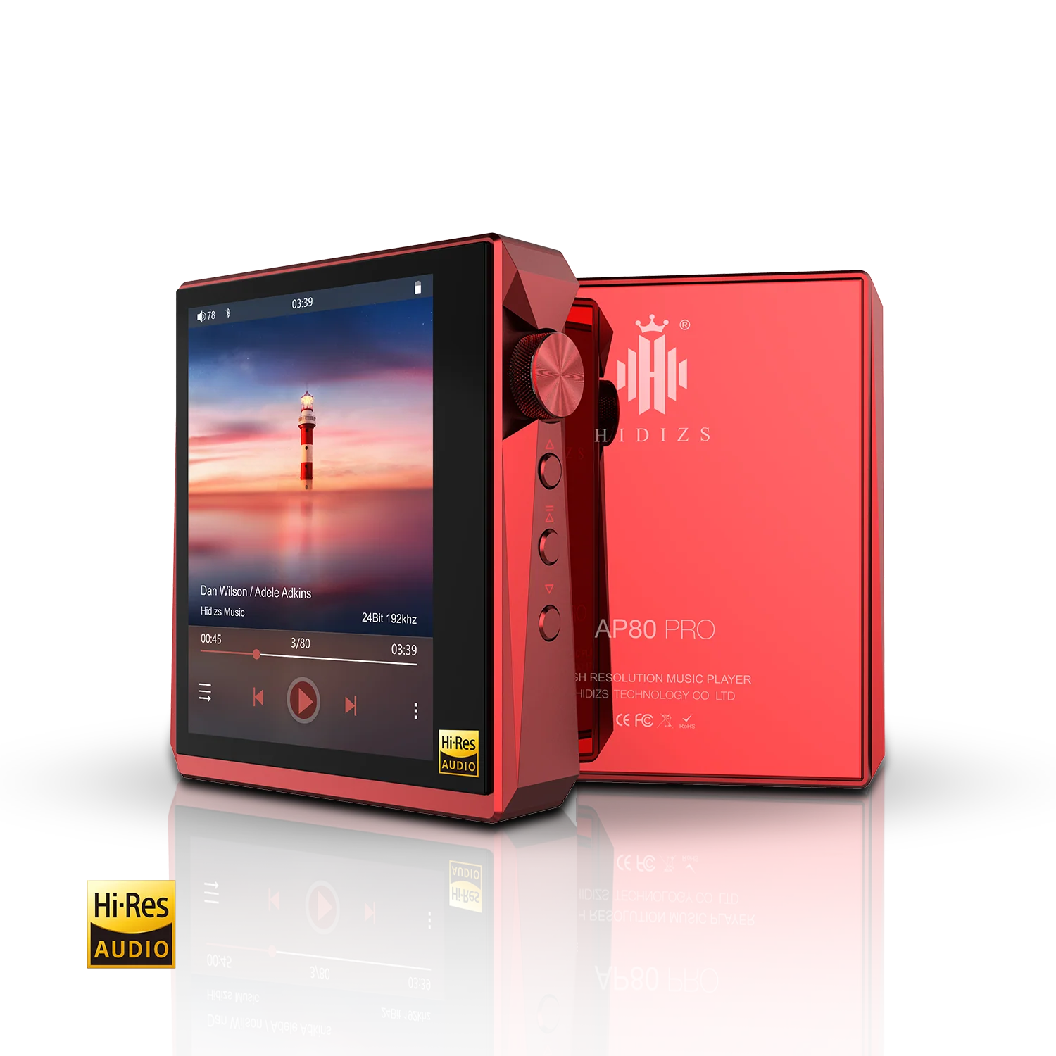 HIDIZS AP80 PRO Portable LDAC Lossless MQA Music Player - Image 4