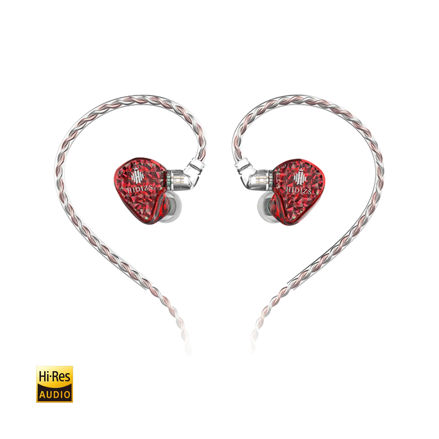 HIDIZS Mermaid MS2 Hybrid Dual Drivers HiFi Earphones - Image 3