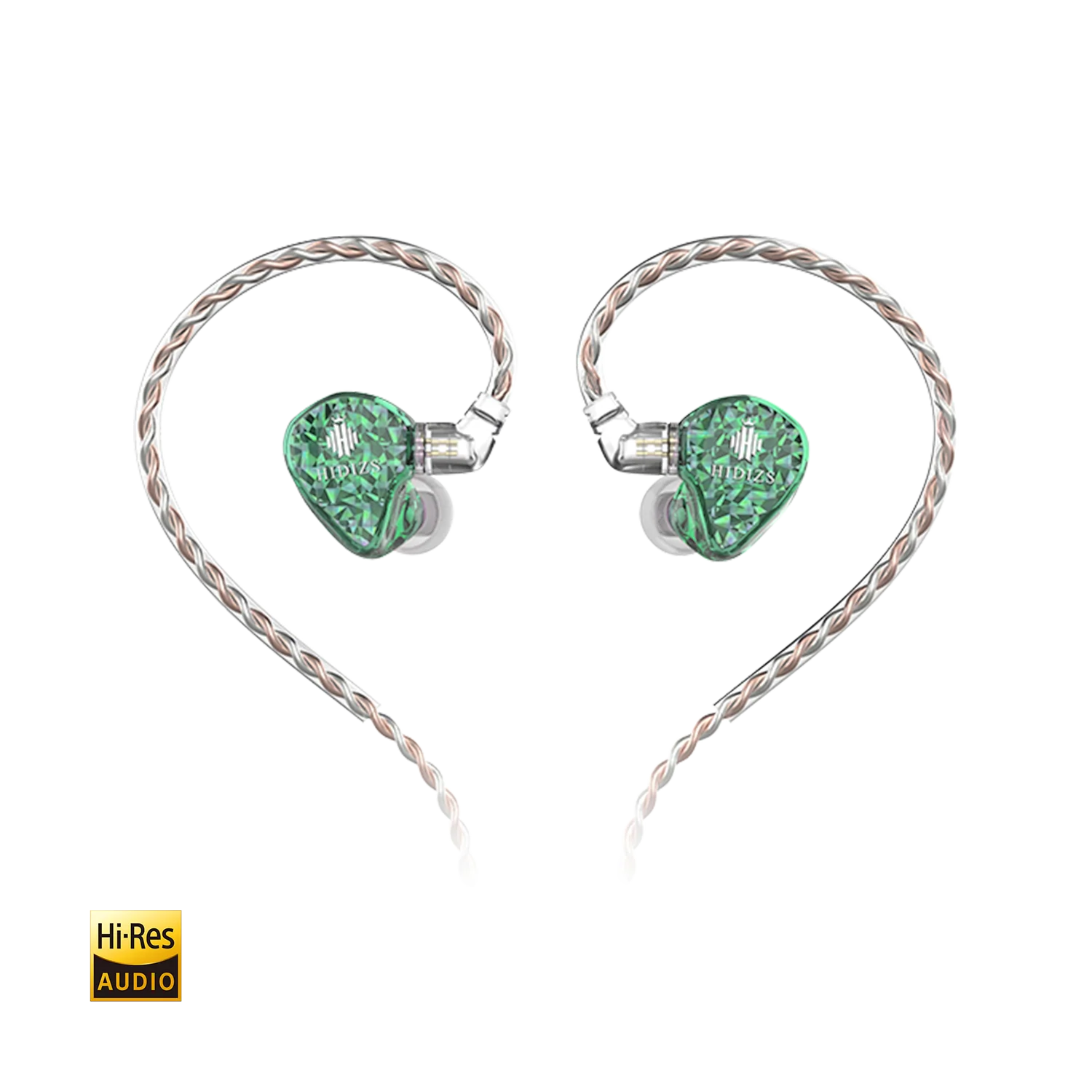 HIDIZS Mermaid MS2 Hybrid Dual Drivers HiFi Earphones - Image 5